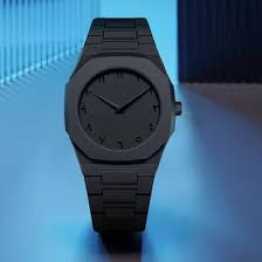 Arabic Watch Waterproof Men's Quartz Watch Black PC Plastic watch for men - Aura Arabic Watch - Black