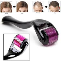 Attractive Derma Roller 0.5 Mm For Hair Growth - Hair Brush