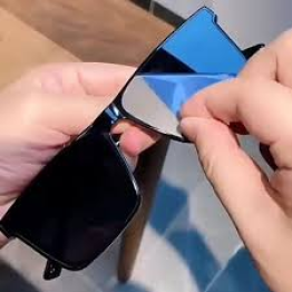 Double Poly Sunglass New Trendy Look Very Stylish Black Sunglass for Men DX11