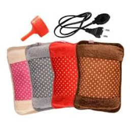Electric Hot Water Bag / Heat Pillow and Pain Remover By Shop Exclusive - Multicolour - hot water bag