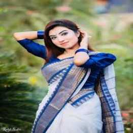 Elegant & Stylish Tangail Tant Halfsilk Rahi Minar Saree for Women - Comfortable and Suitable for All Seasons