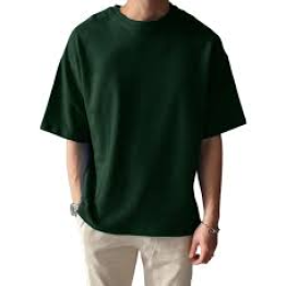 Green Premium Quality - Drop shoulder t-shirt