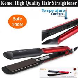 Kemei KM 531 Professional Hair Straightener Wet Dry Ceramic Coating Electric Hair Straightener
