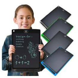 LCD Writing Tablet Electronic Handwriting & Drawing Pad for Kids, Magic Board with Lock & Erase Button