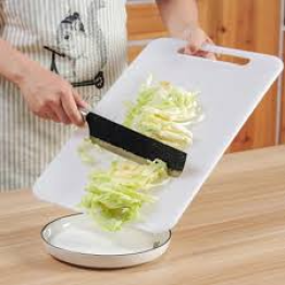Maintain Hygiene In The Kitchen With White Cutting Board - Ideal For Vegetable Cutting