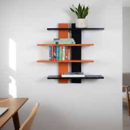 MDF Tree Shape Wall Mounted Shelves for Living Room Home Decoration Restaurant Decor Shelf for Office Decor