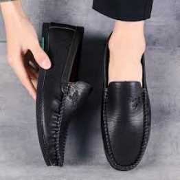 Men'S Solid Color Casual Loafer Shoes Everyday Wear Casual Loafer Shoe - Shoe