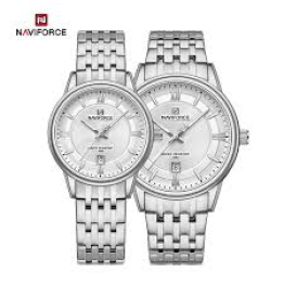 NAVIFORCE NF8040 Classic Exquisite High Quality Romantic Gift Stainless Steel Couple Watches