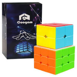 QYTOYS Sticker less 3x3 Puzzle Speed Cube Magic Rubik's Cube Puzzle Toy (5.6 cm)
