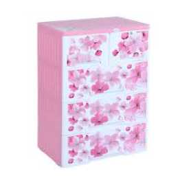 RFL 4D Royal Crystal Classic Wardrobe - Pink